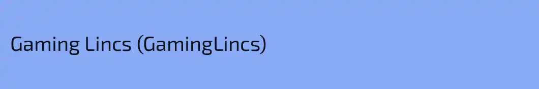 Gaming Lincs (GamingLincs)